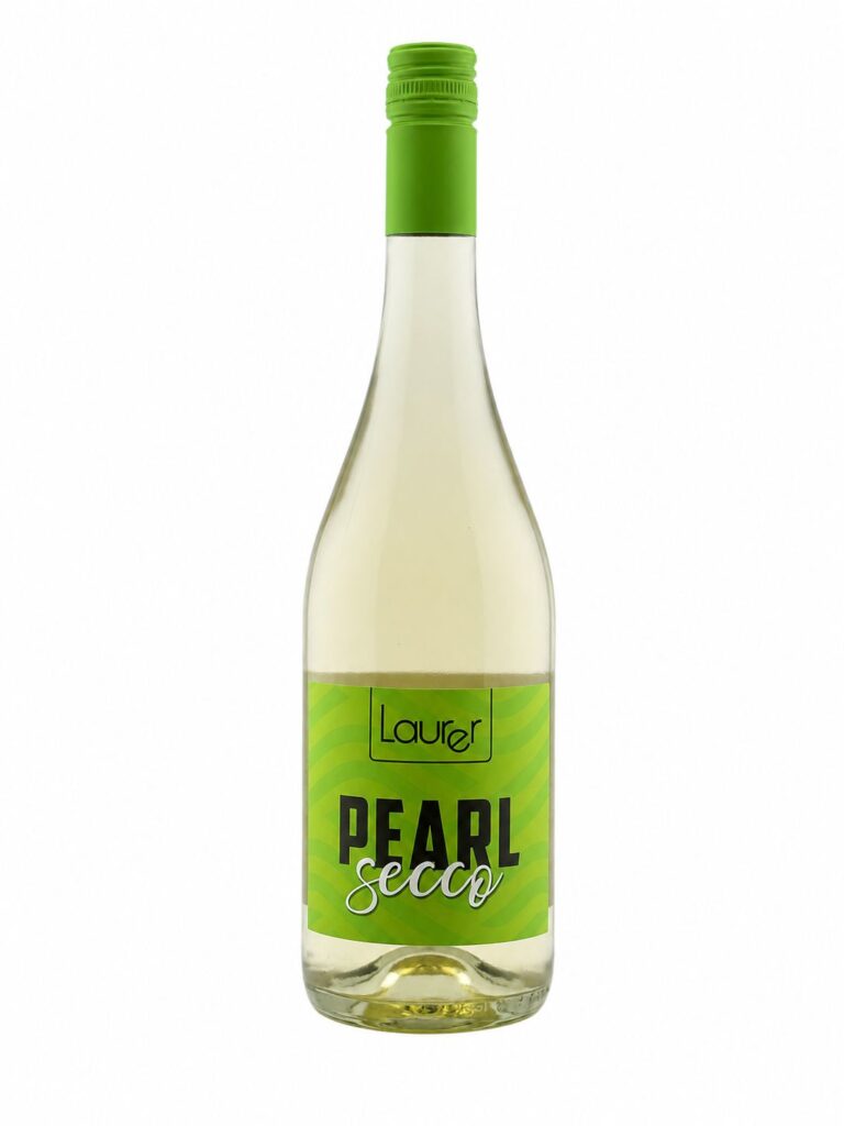 Pearlsecco vom Weingut Laurer – trockener, fruchtiger Frizzante mit feiner Perlage und 11 % Alkohol